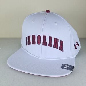 New Under Armour University of South Carolina size XL flat brimmed hat